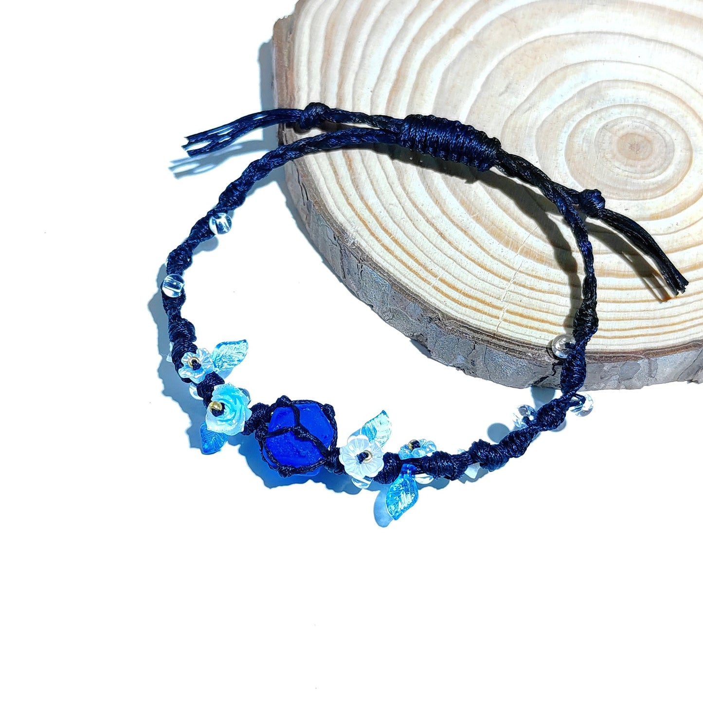 Midnight Lake Bracelet Handmade