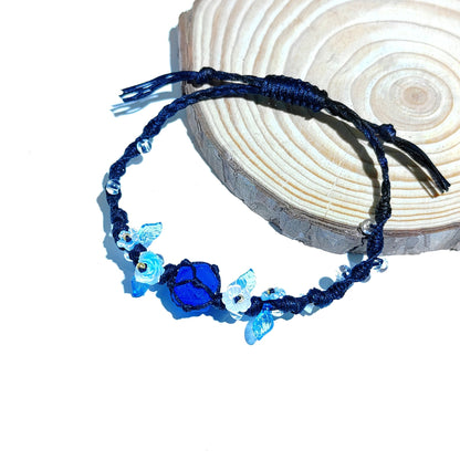 Midnight Lake Bracelet Handmade