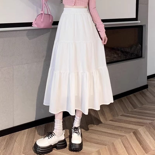 Coquette Sweet Harmony Tiered Midi Skirt
