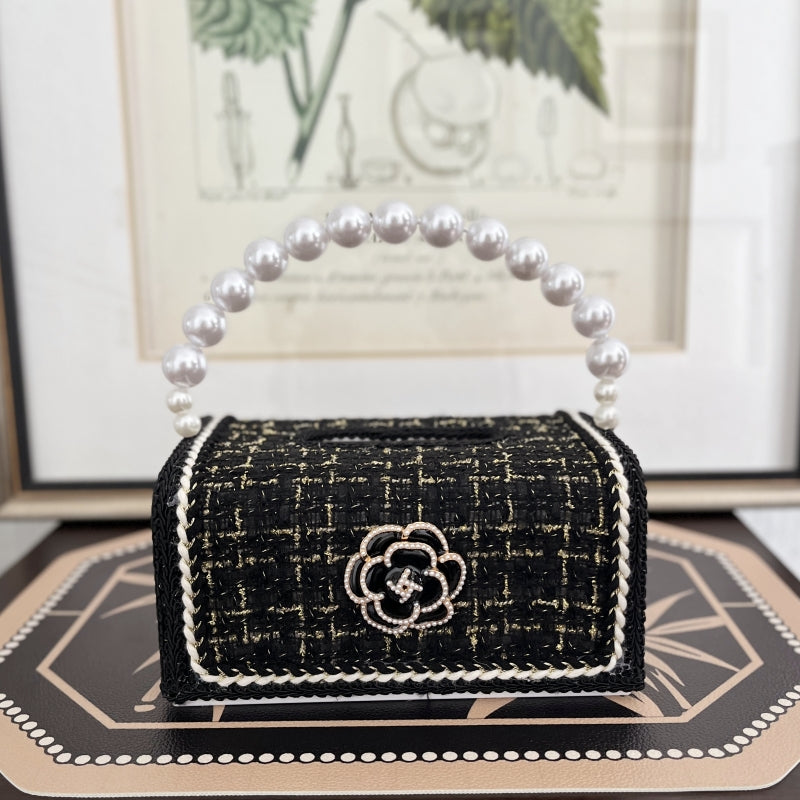 Coquette Luxe Floral Tissue Box