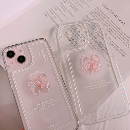 Coquette Enchantment of Pink Bows Phone Case