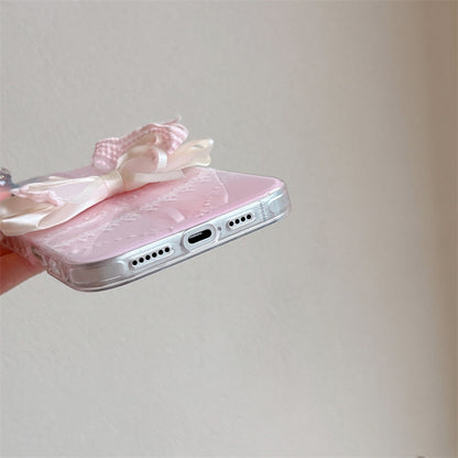 Coquette Sweetheart of Pink Lace Phone Case