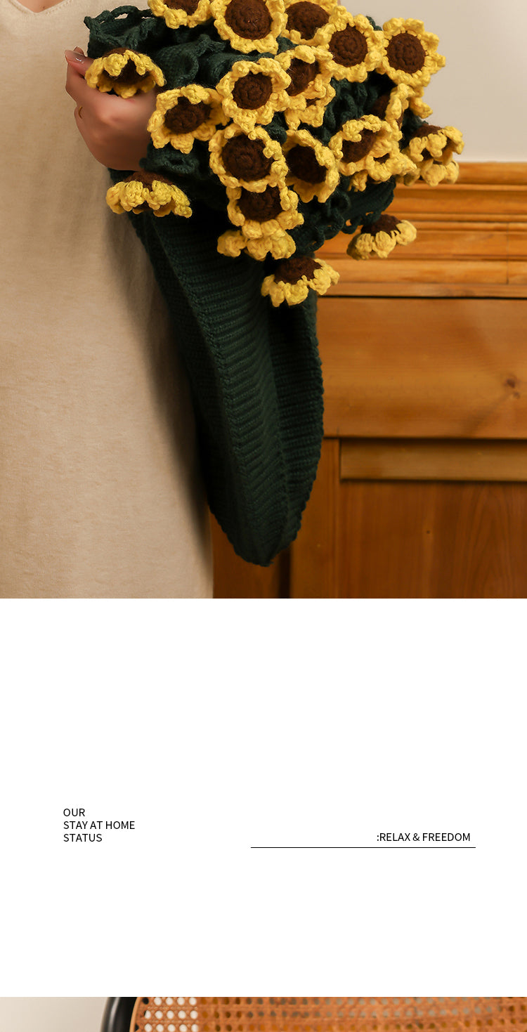 Coquette Enchanted Floral Knit Blanket