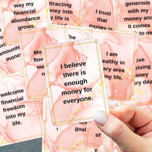 Abundance Affirmation Cards Set