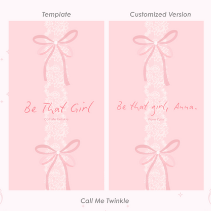 Personalize Quote Wallpaper