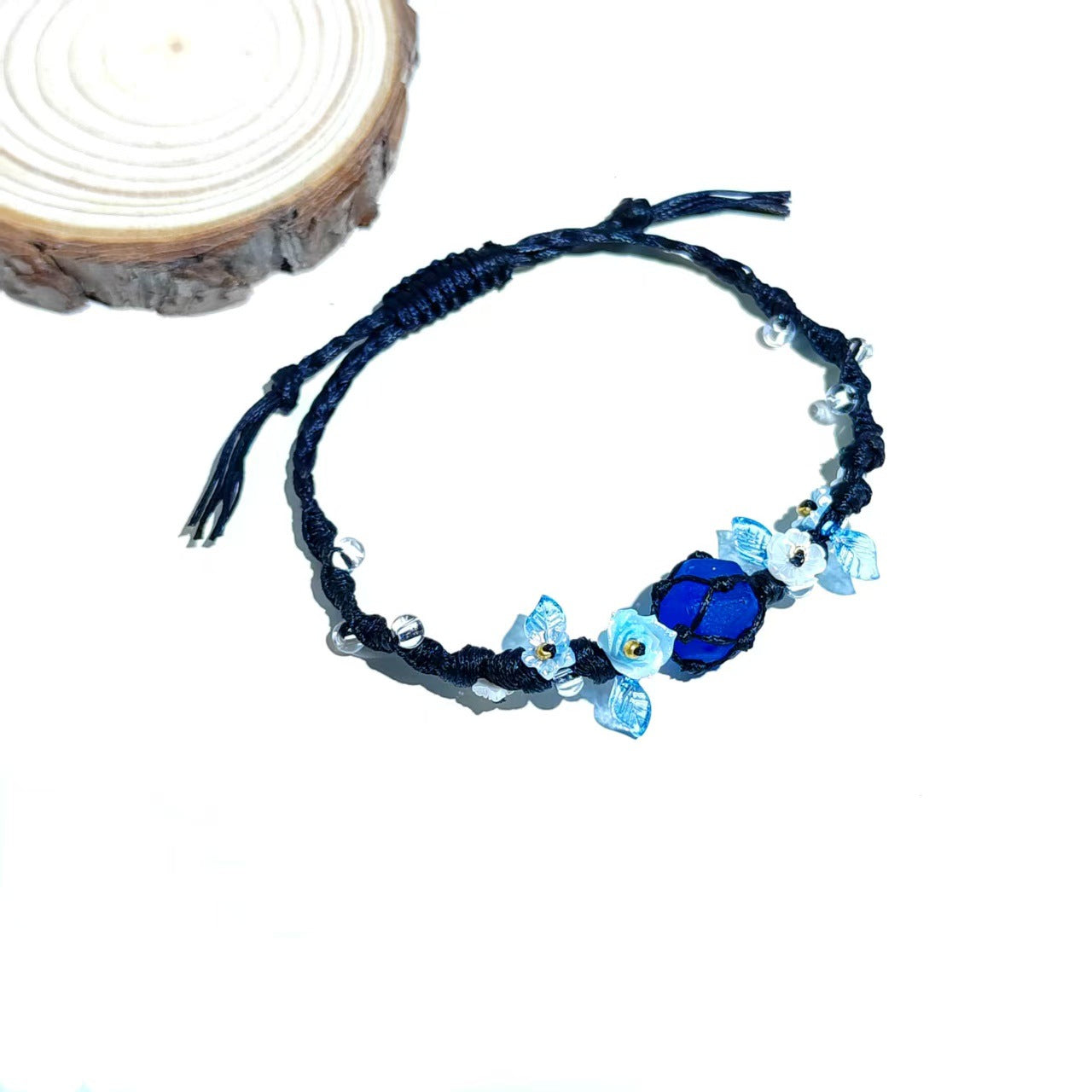 Midnight Lake Bracelet Handmade