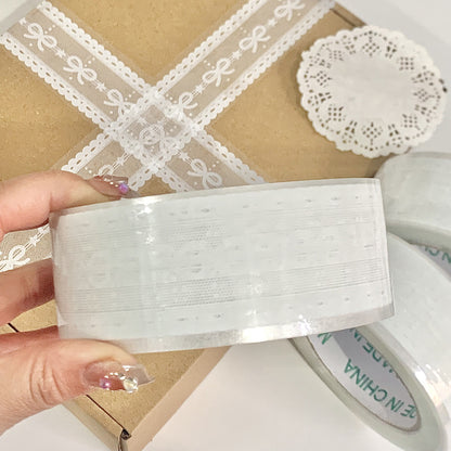 Ballet Style Lace Decorative Transparent Tape — 100M