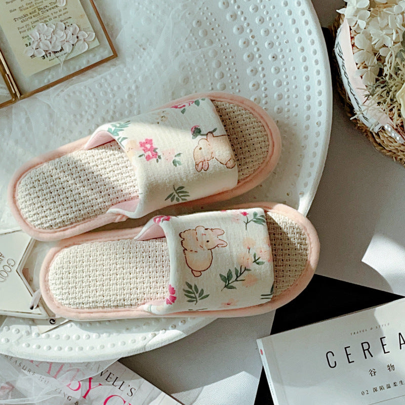 Coquette Gentle Friends in Blossom Land Slippers