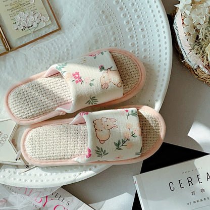 Coquette Gentle Friends in Blossom Land Slippers