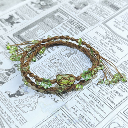 Forest Whispers Bracelet Handmade