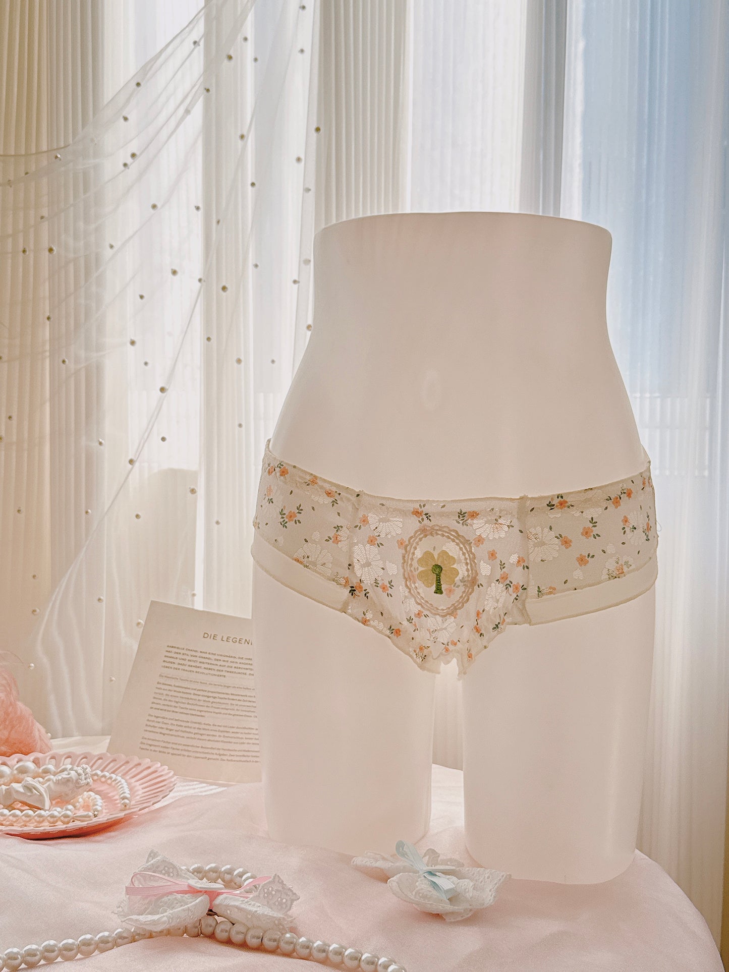 Coquette Wildflowers in a Sunday Garden Panties