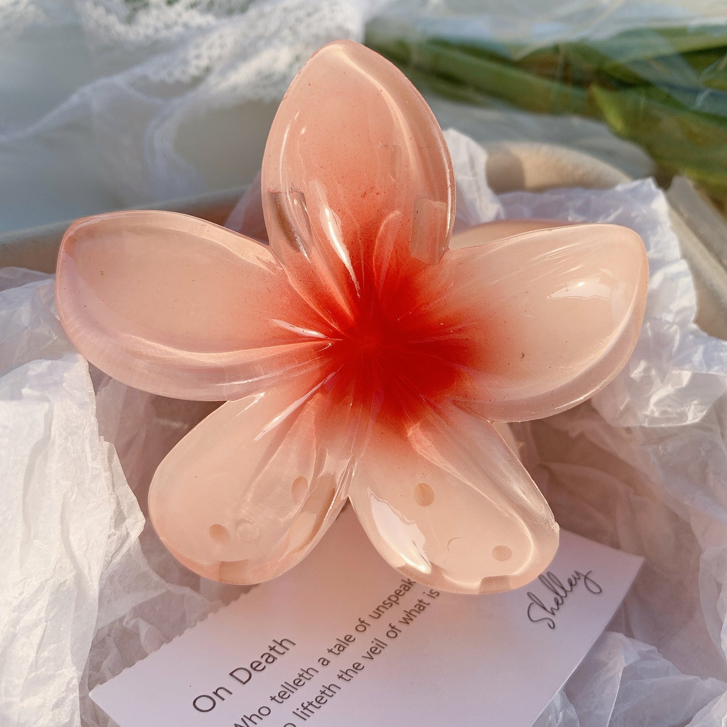 Wish Upon a Flower Clip