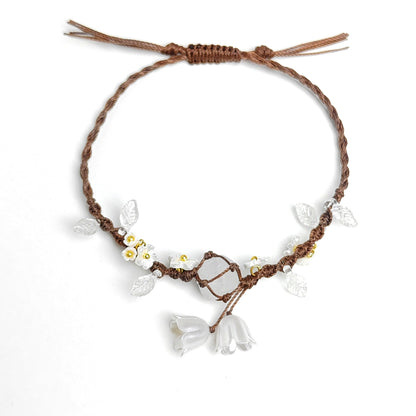 Lily of the Valley Morning Bracelet Handmade