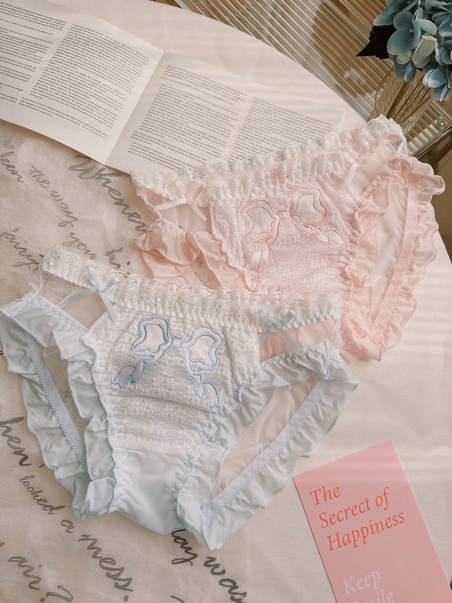 Coquette Sugar Bows and Whispered Dreams Panties