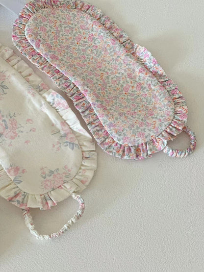 Coquette Petite Fleur Ruffle Sleep Mask