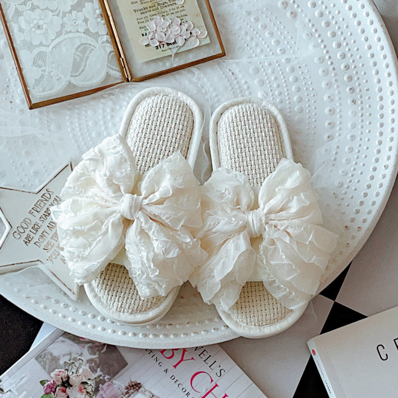 Coquette Princess Wrapped in Pink Petals Slippers