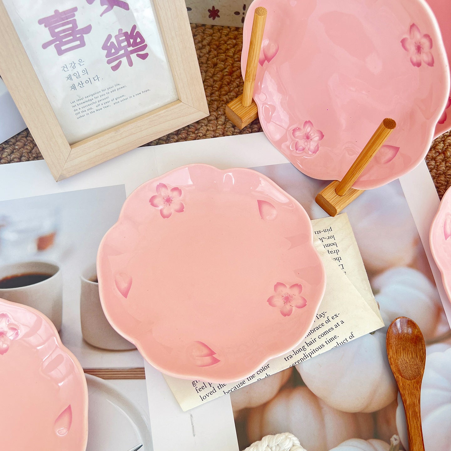 Sweet sakura daydream Dessert Plate