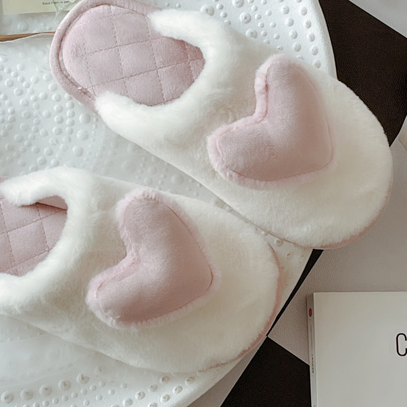 Coquette Where Every Step is a Sweetheart Slippers