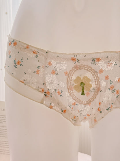 Coquette Wildflowers in a Sunday Garden Panties