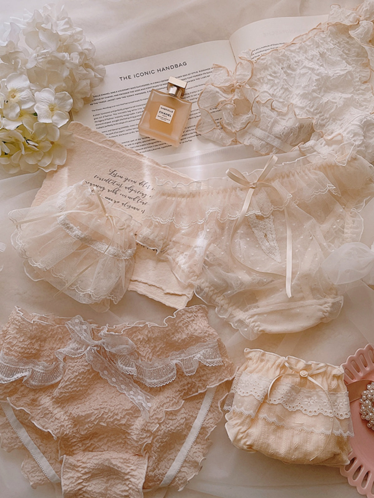 Coquette Light as a Morning Lullaby Panties Set