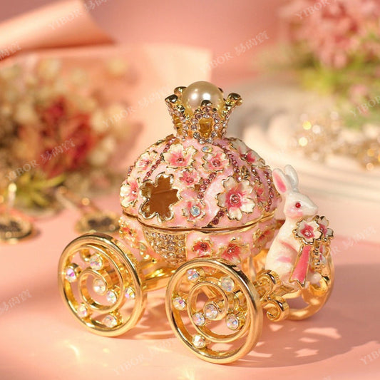 A Bunny Drives the Blossom Coach — Storage Box
