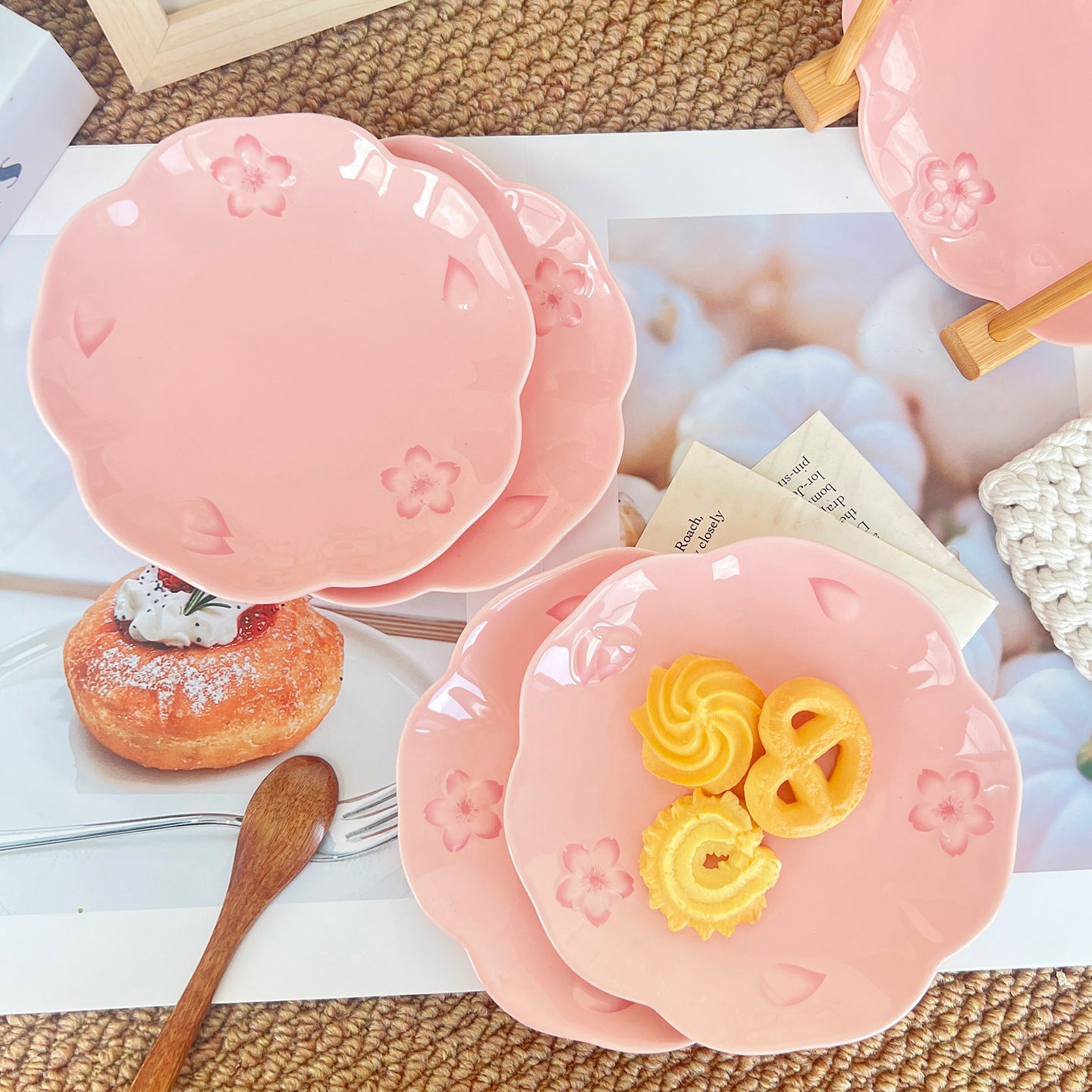Sweet sakura daydream Dessert Plate