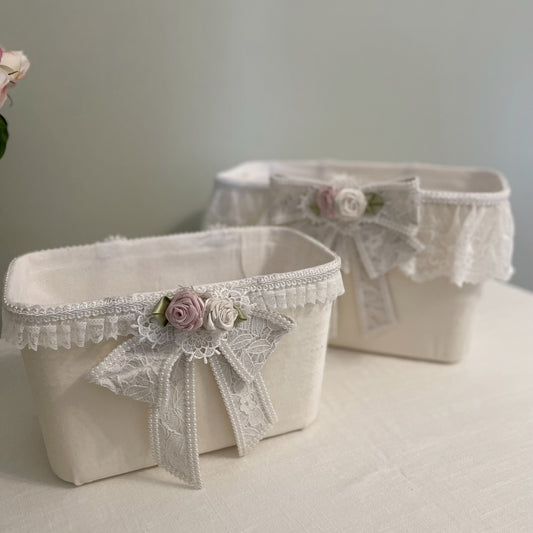 Coquette Secret Garden of Lace Treasures Basket