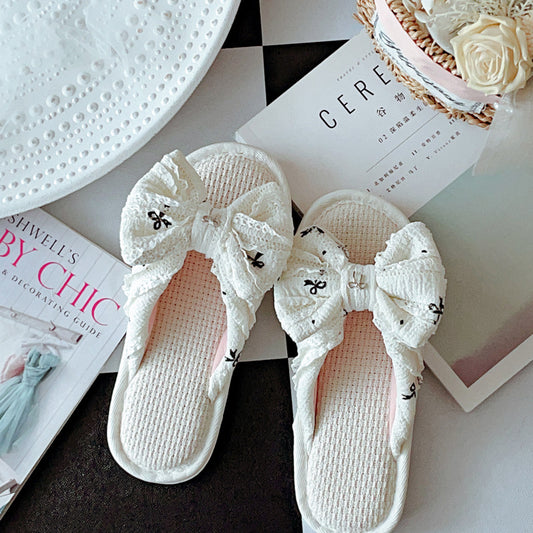 Coquette Gentle Days and Parisian Bows Slippers