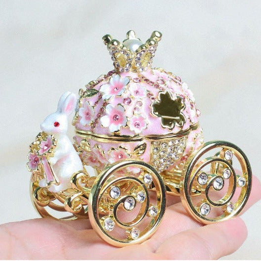 A Bunny Drives the Blossom Coach — Storage Box