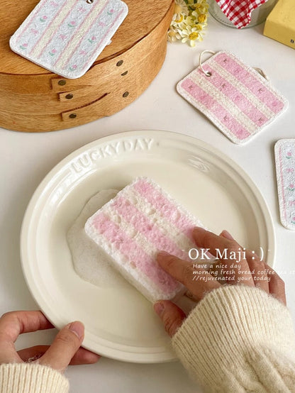 Coquette Pastel Kitchen Cleaning Sponge