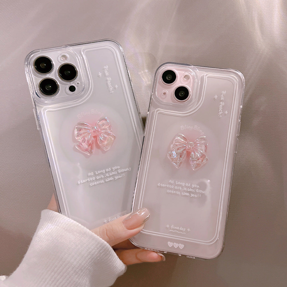 Coquette Enchantment of Pink Bows Phone Case