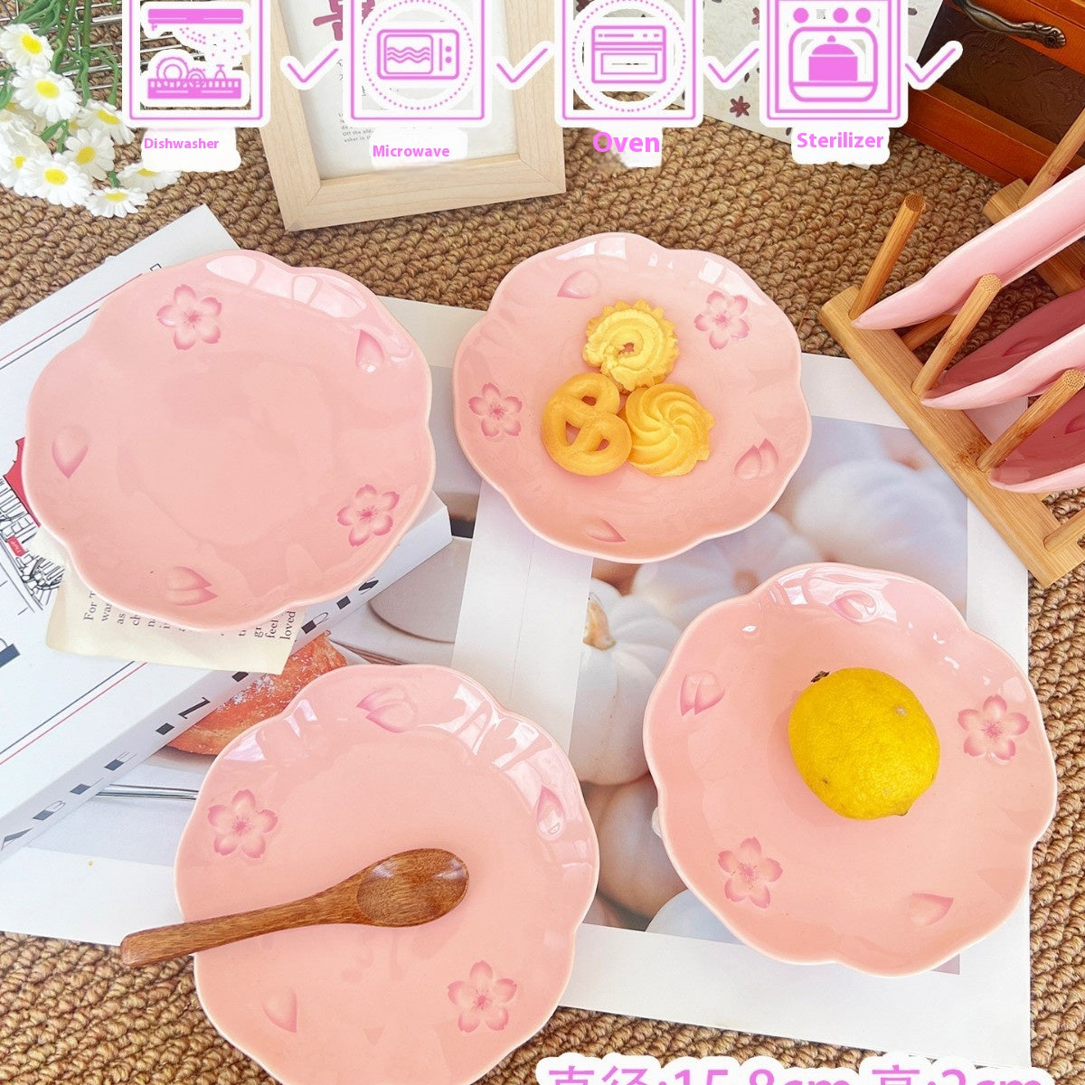 Sweet sakura daydream Dessert Plate