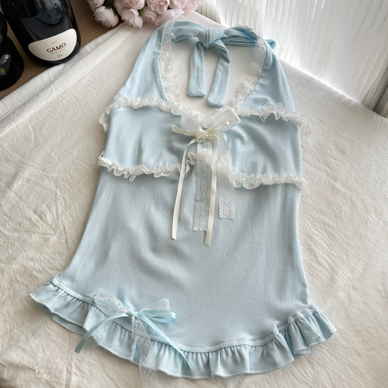 Coquette Azure Wishes on a Meadow Breeze Top and Skirt 6