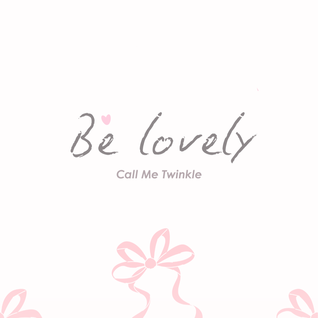 Coquette Be Lovely Pink Ribbon Wallpaper