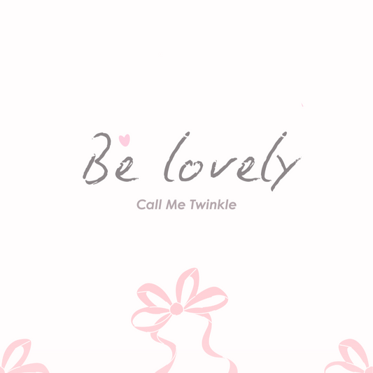 Coquette Be Lovely Pink Ribbon Wallpaper