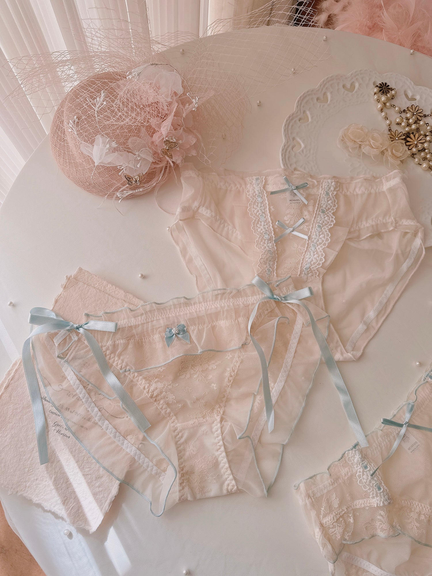 Coquette Blue Ribbon Daydream Panties 3