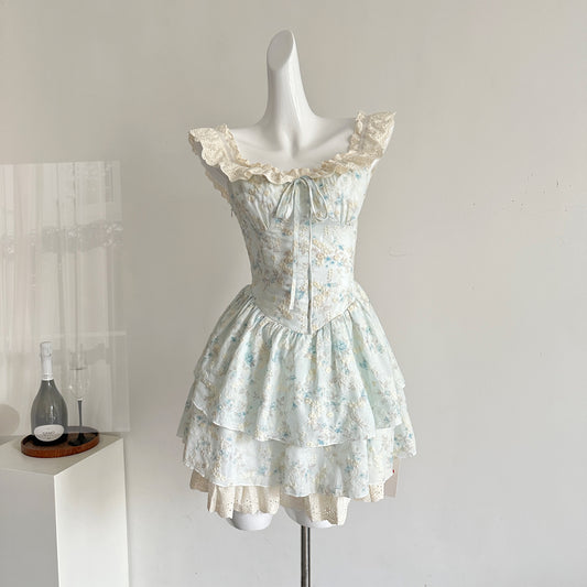 Coquette Bluebell Dreams and Soft Petals Dress 3