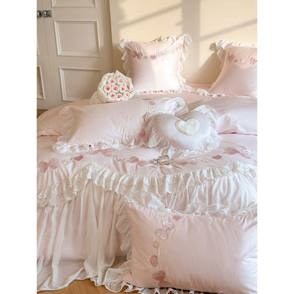 Coquette Blushing Clouds and Petal Dreams Bedding 3