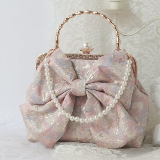 Coquette Blushing Duchess Bow Bag