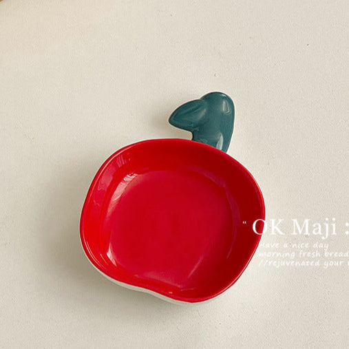 Coquette Bows And Cherries Delight Plate
