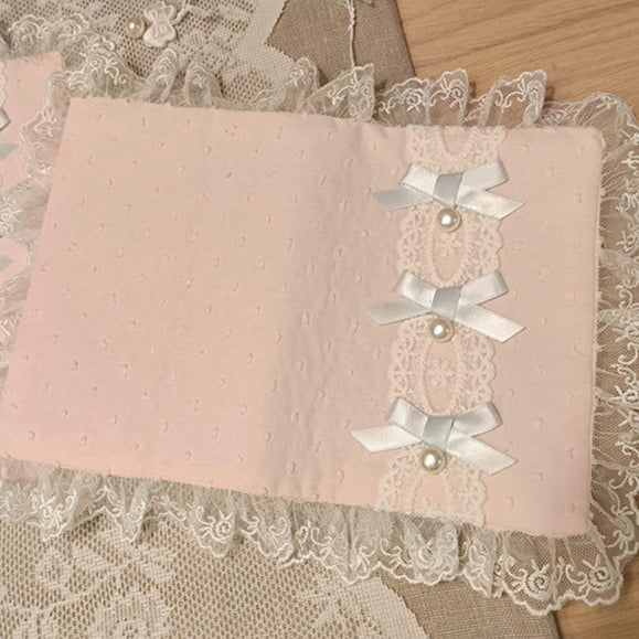 Coquette Cherry Blossom Pink Bow Handmade Journal7