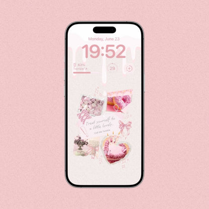 Coquette Darling Dessert Bliss Wallpaper Preview