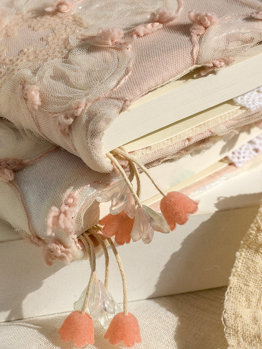 Coquette Dreams Woven in Silk Handmade Journal2