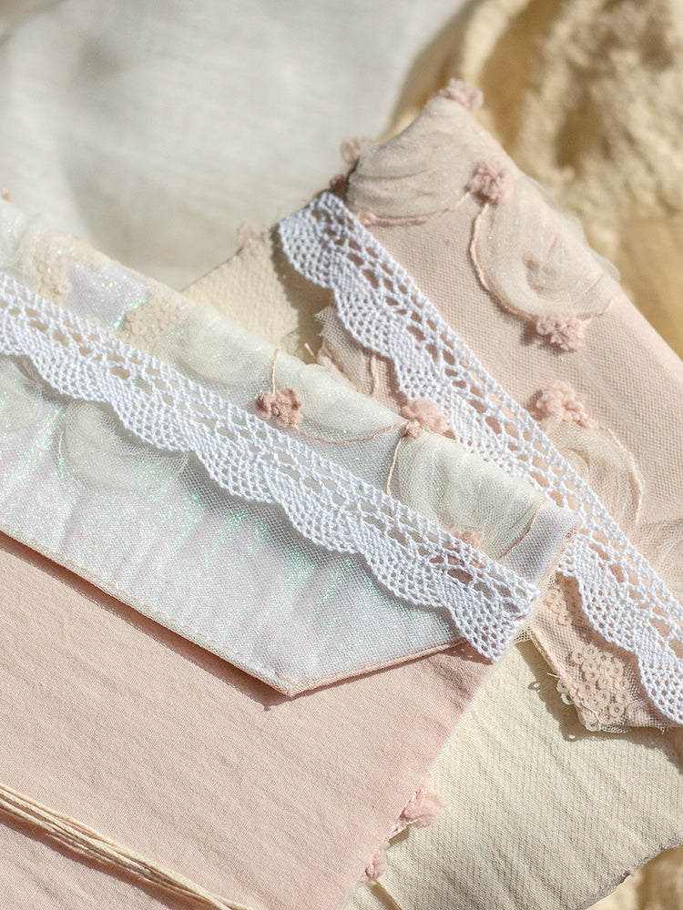 Coquette Dreams Woven in Silk Handmade Journal8