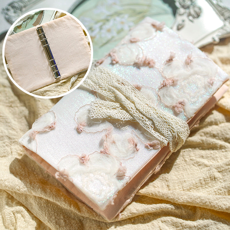 Coquette Dreams Woven in Silk Handmade Journal9