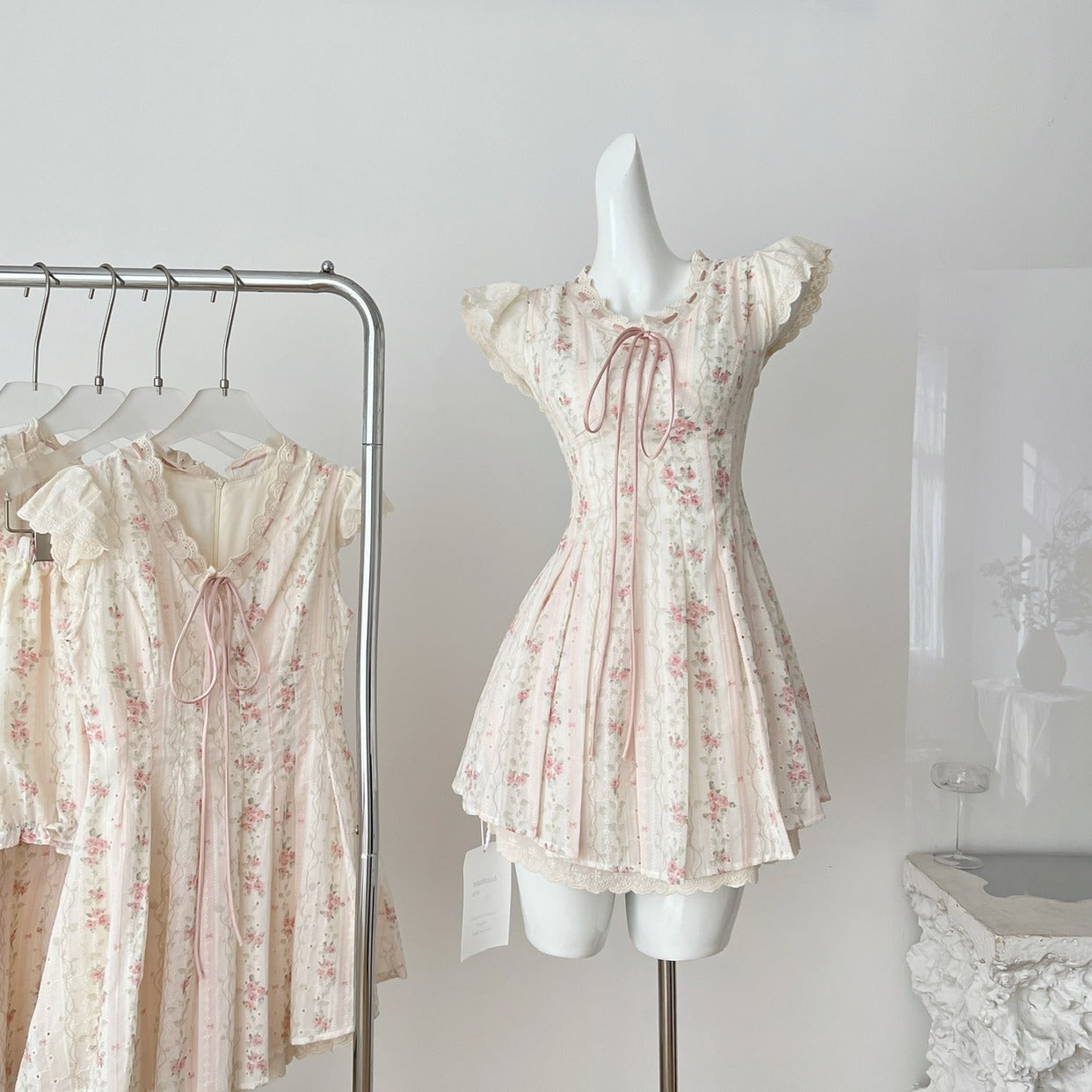 Coquette Dreamy Dance Among the Petals Two-Piece Dress Set 1
