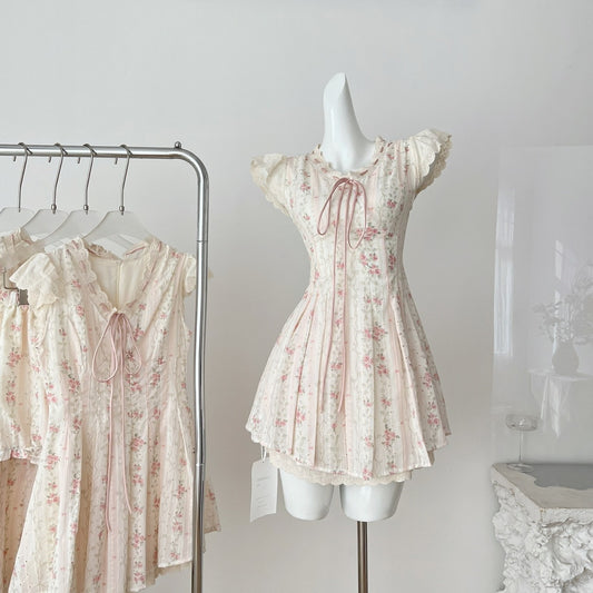 Coquette Dreamy Dance Among the Petals Two-Piece Dress Set 1