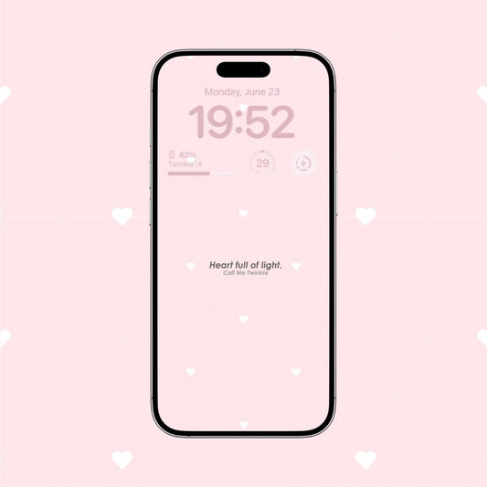 Coquette Heart Full of Light Wallpaper preview