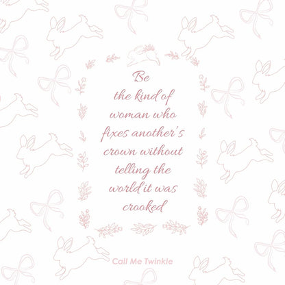 Coquette Her Silent Kindness Wallpaper