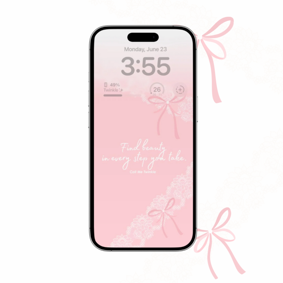 Coquette Lace-Kissed Dreams Wallpaper1-preview